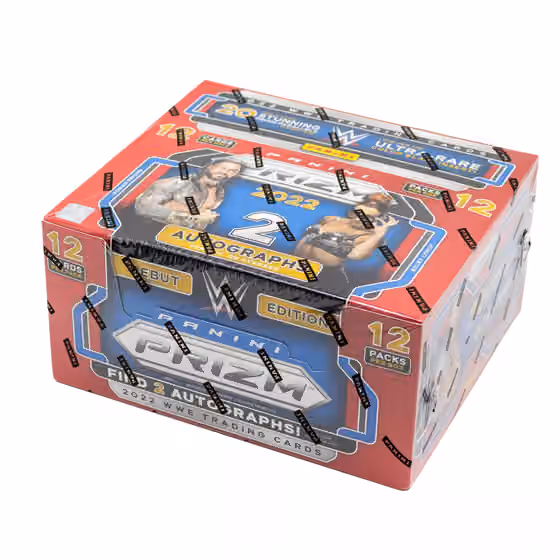2022 Panini Prizm WWE Wrestling Hobby Box view 1
