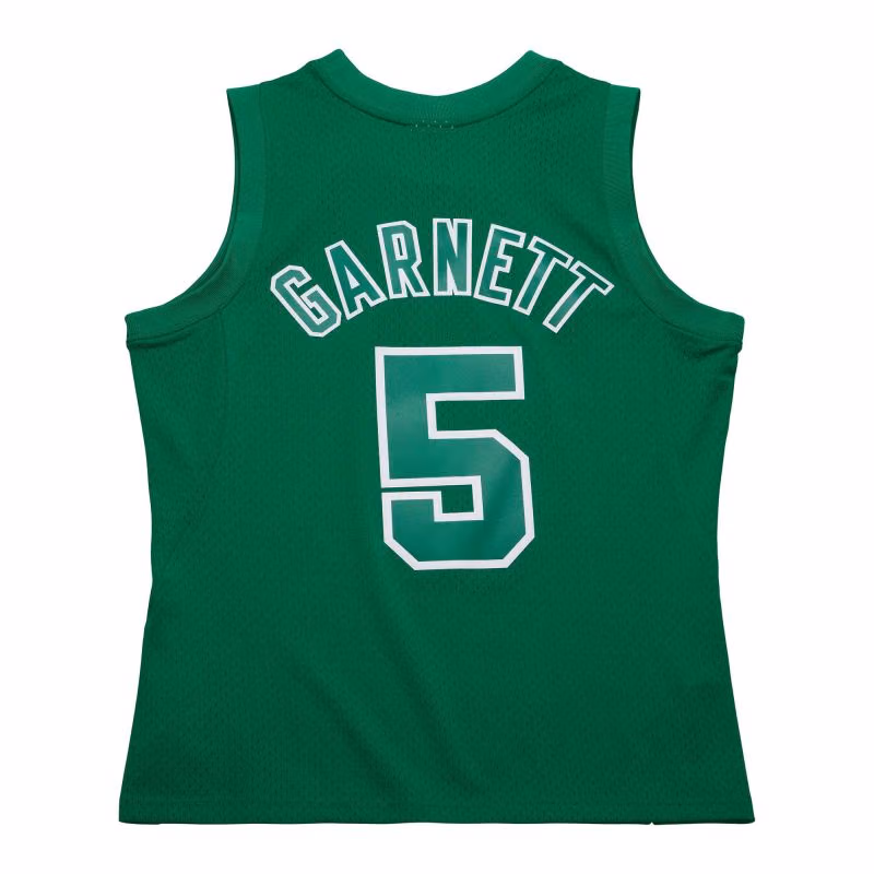 Kevin Garnett #5 Boston Celtics 2012 Christmas Day Mitchell & Ness Swingman NBA Jersey view 2