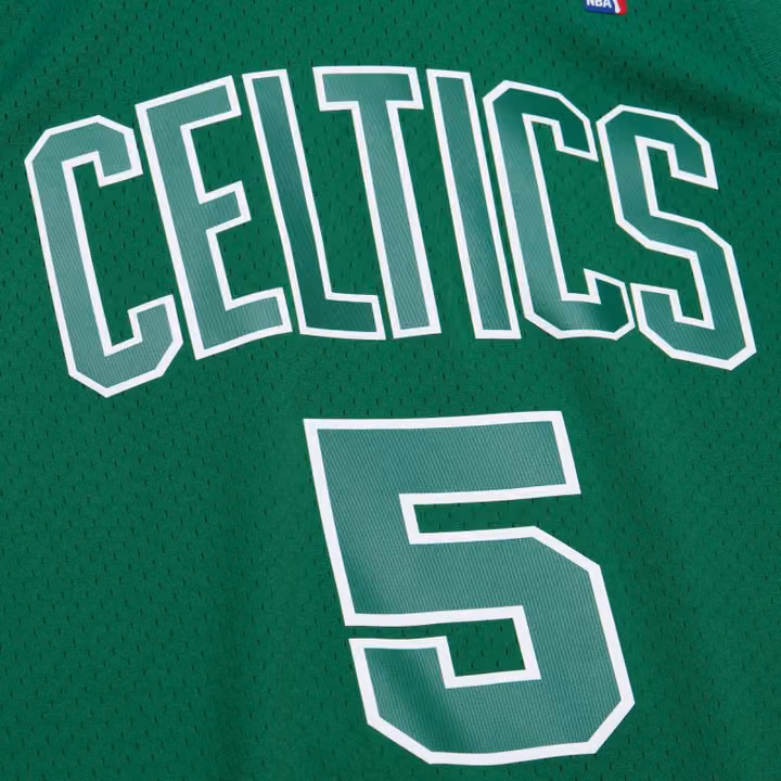 Kevin Garnett #5 Boston Celtics 2012 Christmas Day Mitchell & Ness Swingman NBA Jersey view 4