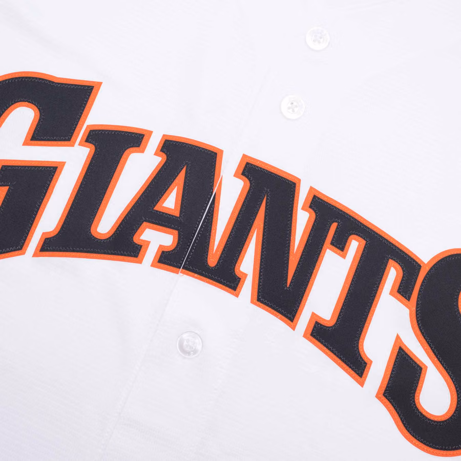 San Francisco Giants Cooperstown Collection Nike MLB Jersey White view 3