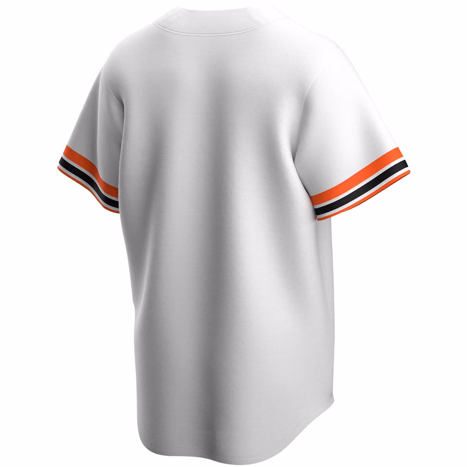 San Francisco Giants Cooperstown Collection Nike MLB Jersey White view 2