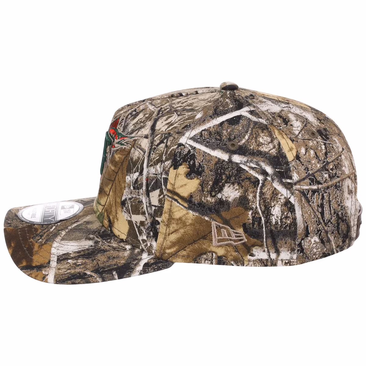 Miami Marlins MLB Realtree FASHION CORE New Era 9FORTY A-Frame detail view