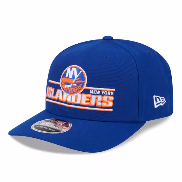 New York Islanders NHL Stated 9SEVENTY Stretch-Snap Cap Blue product photo