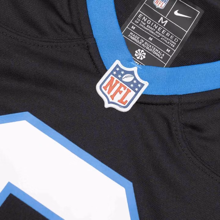 Bryce Young #9 Carolina Panthers Nike Game NFL Jersey Black (WOMEN'S) view 5