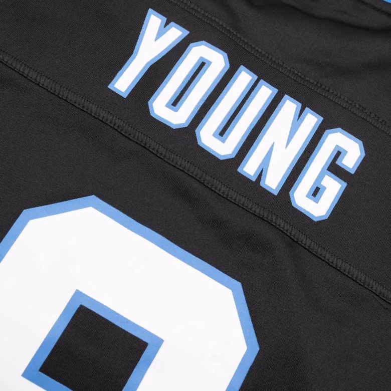 Bryce Young #9 Carolina Panthers Nike Game NFL Jersey Black (WOMEN'S) view 4