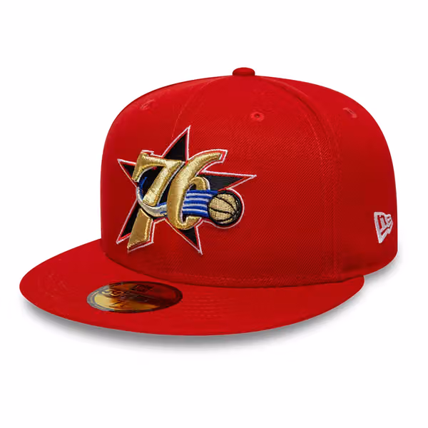 Philadelphia 76ers 1997-2009 NBA Hardwood Classics 59FIFTY Fitted Cap Red product photo