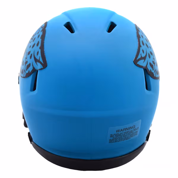 Jacksonville Jaguars Rave Alternate NFL Speed Mini Helmet Teal view 2