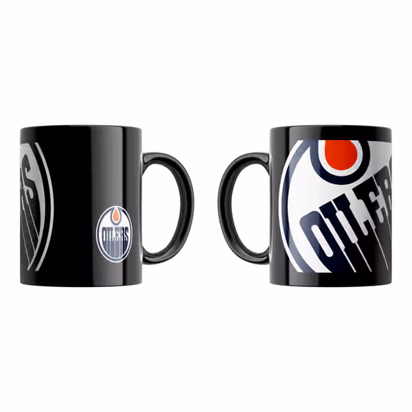Edmonton Oilers Oversized Logo NHL Mug (330 ml) view 1