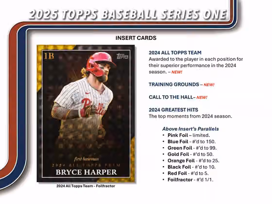 2025 Topps Series 1 Baseball MLB Hobby Jumbo Box view 3