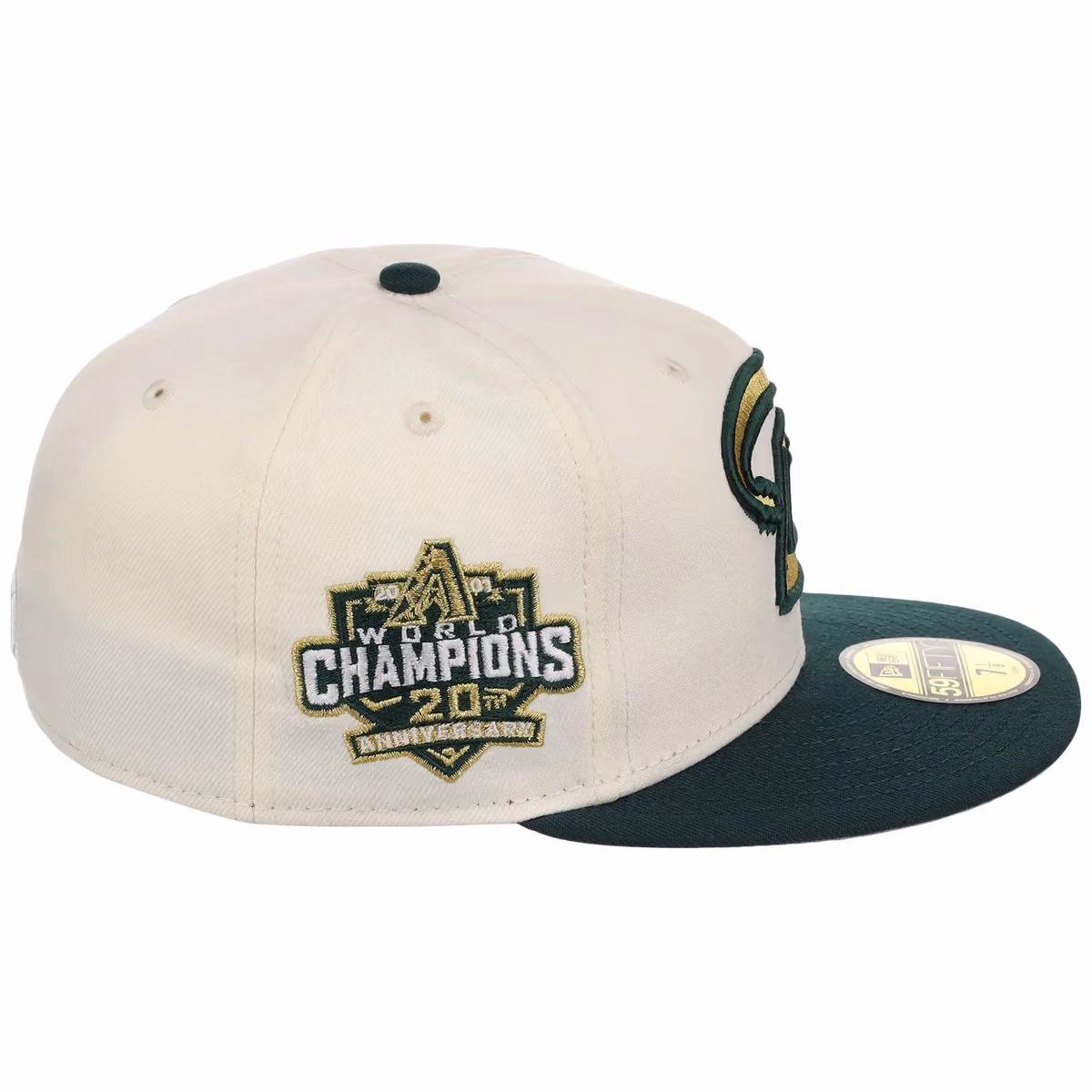 Arizona Diamondbacks MLB Gilded Ivy New Era 59FIFTY detail view