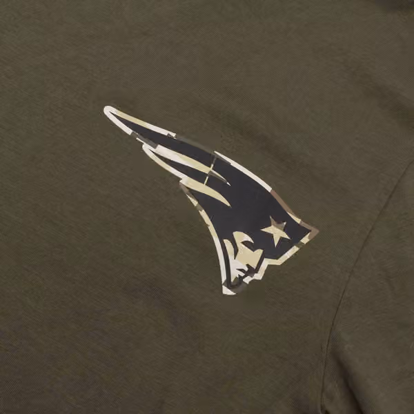 New England Patriots Digital Camo New Era NFL T-Shirt view 3