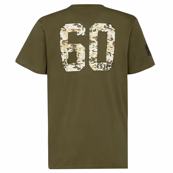 New England Patriots Digital Camo New Era NFL T-Shirt view 2