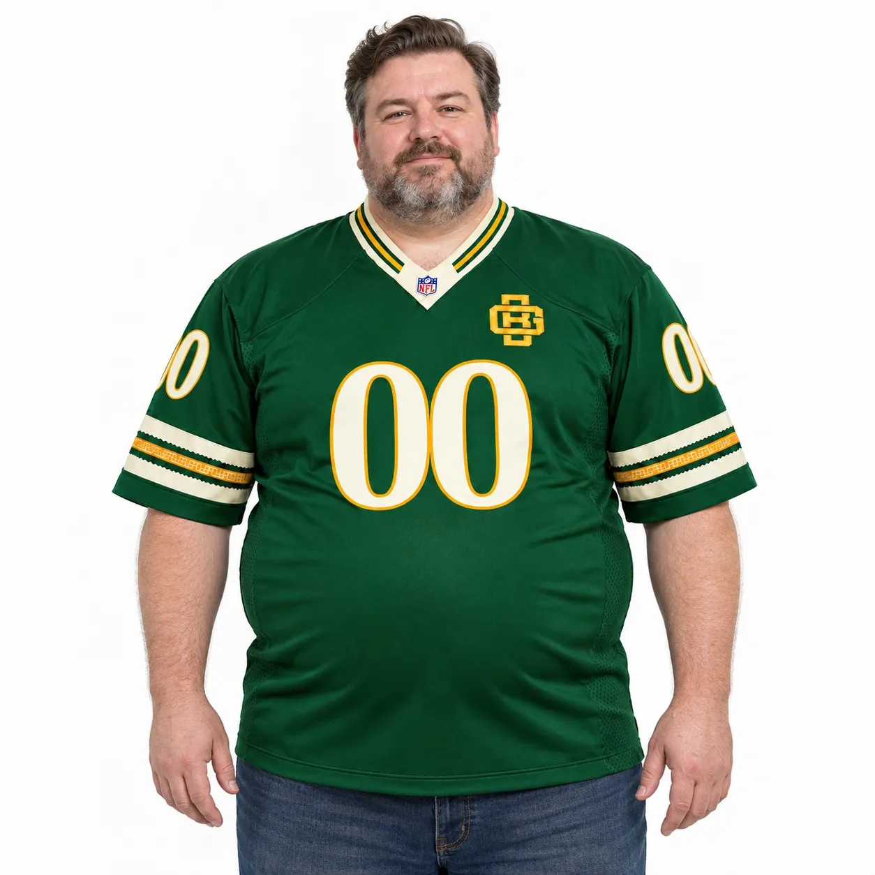 Personalized Green Bay Rivalry Jersey Big Size For Men Vibrant Fan Style