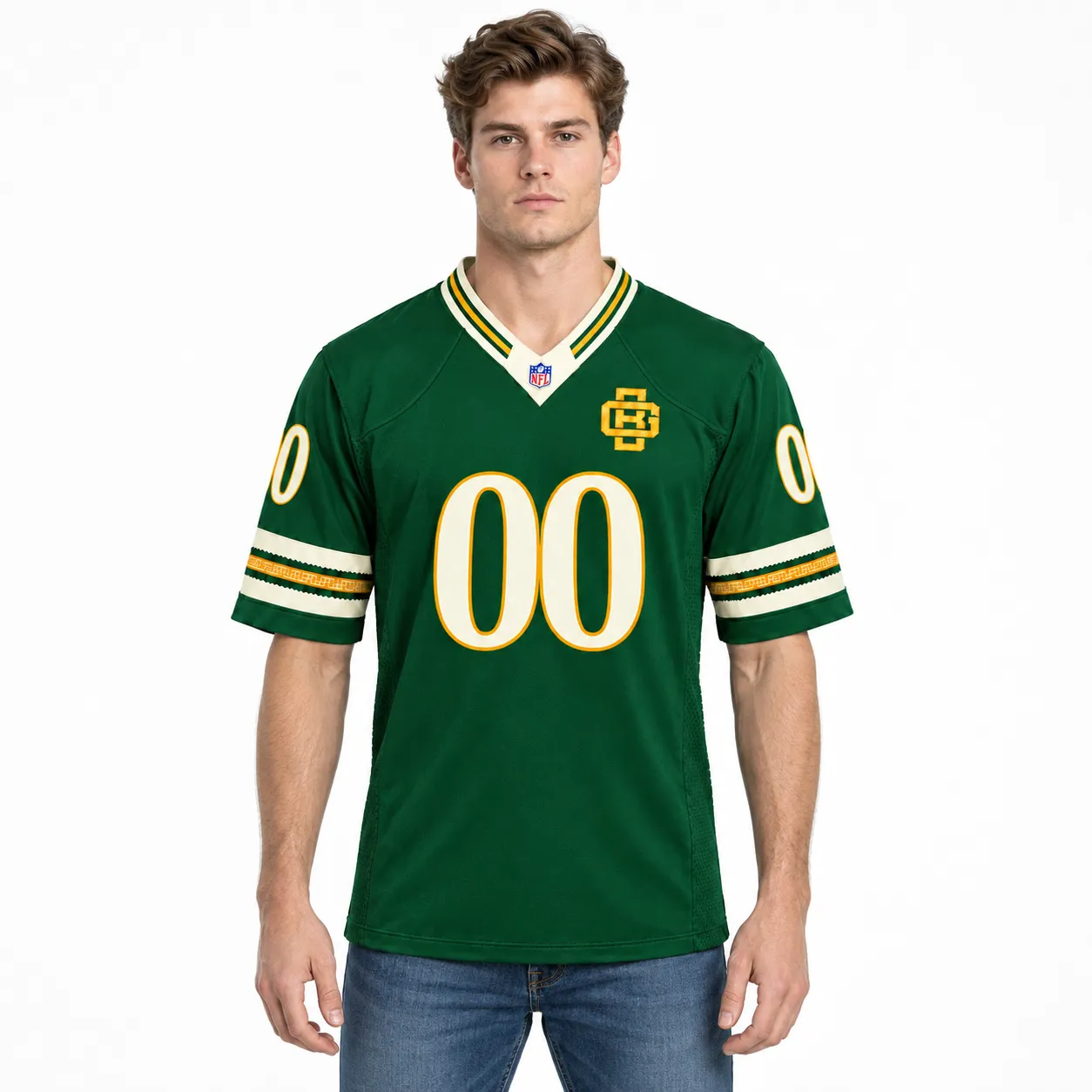 Personalized Green Bay Rivalry Jersey Big Size For Men Vibrant Fan Style