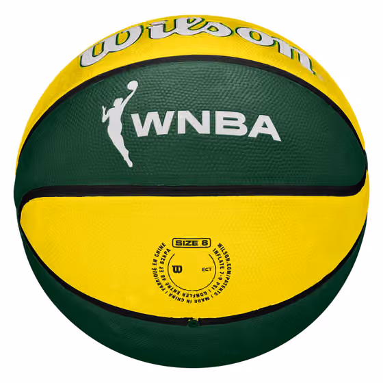 Seattle Storm Wilson Team Tribute WNBA Basketball (Size 6) view 2