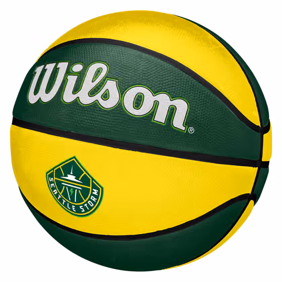 Seattle Storm Wilson Team Tribute WNBA Basketball (Size 6) view 6