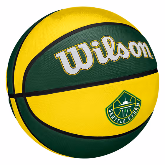 Seattle Storm Wilson Team Tribute WNBA Basketball (Size 6) view 5