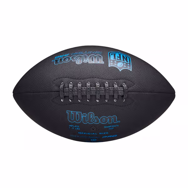 Wilson NFL Ignition Pro Eco Football Black (Official Size) view 3