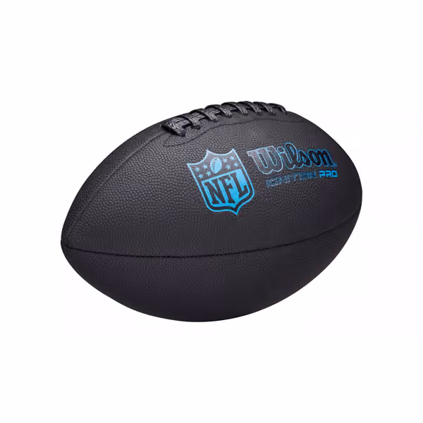Wilson NFL Ignition Pro Eco Football Black (Official Size) view 5