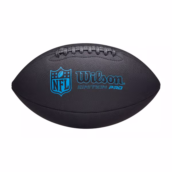 Wilson NFL Ignition Pro Eco Football Black (Official Size) view 1