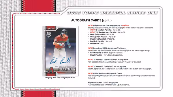 2026 Topps Series 1 Baseball MLB Mega Box view 8
