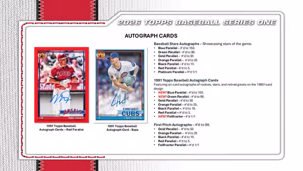2026 Topps Series 1 Baseball MLB Mega Box view 7