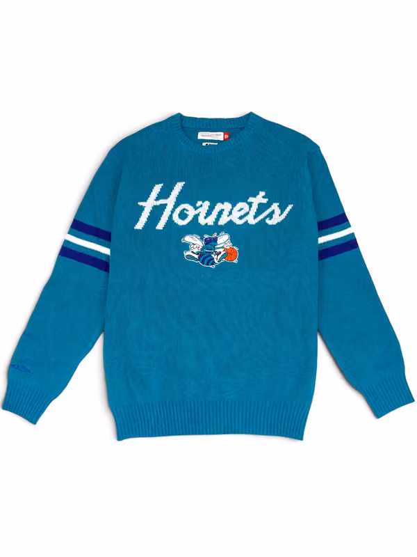 Charlotte Hornets NBA Head Coach Sweater Teal view 2
