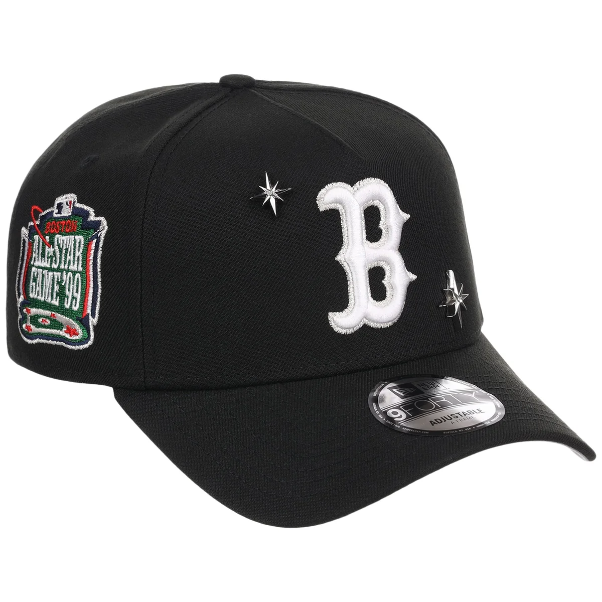 Boston Red Sox MLB Star Stud New Era 9FORTY A-Frame front view
