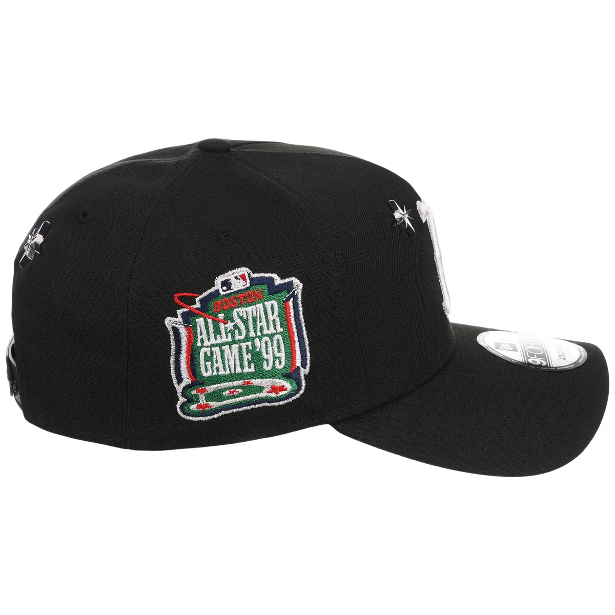 Boston Red Sox MLB Star Stud New Era 9FORTY A-Frame detail view