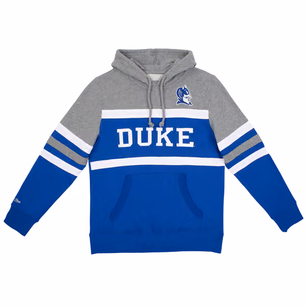 Duke Blue Devils Head Coach Mitchell & Ness NCAA College Vault Hoodie view 1