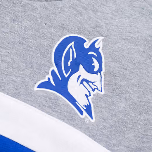 Duke Blue Devils Head Coach Mitchell & Ness NCAA College Vault Hoodie view 4