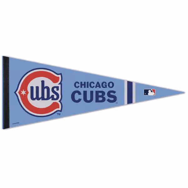 Chicago Cubs Alternate Premium MLB Pennant view 1