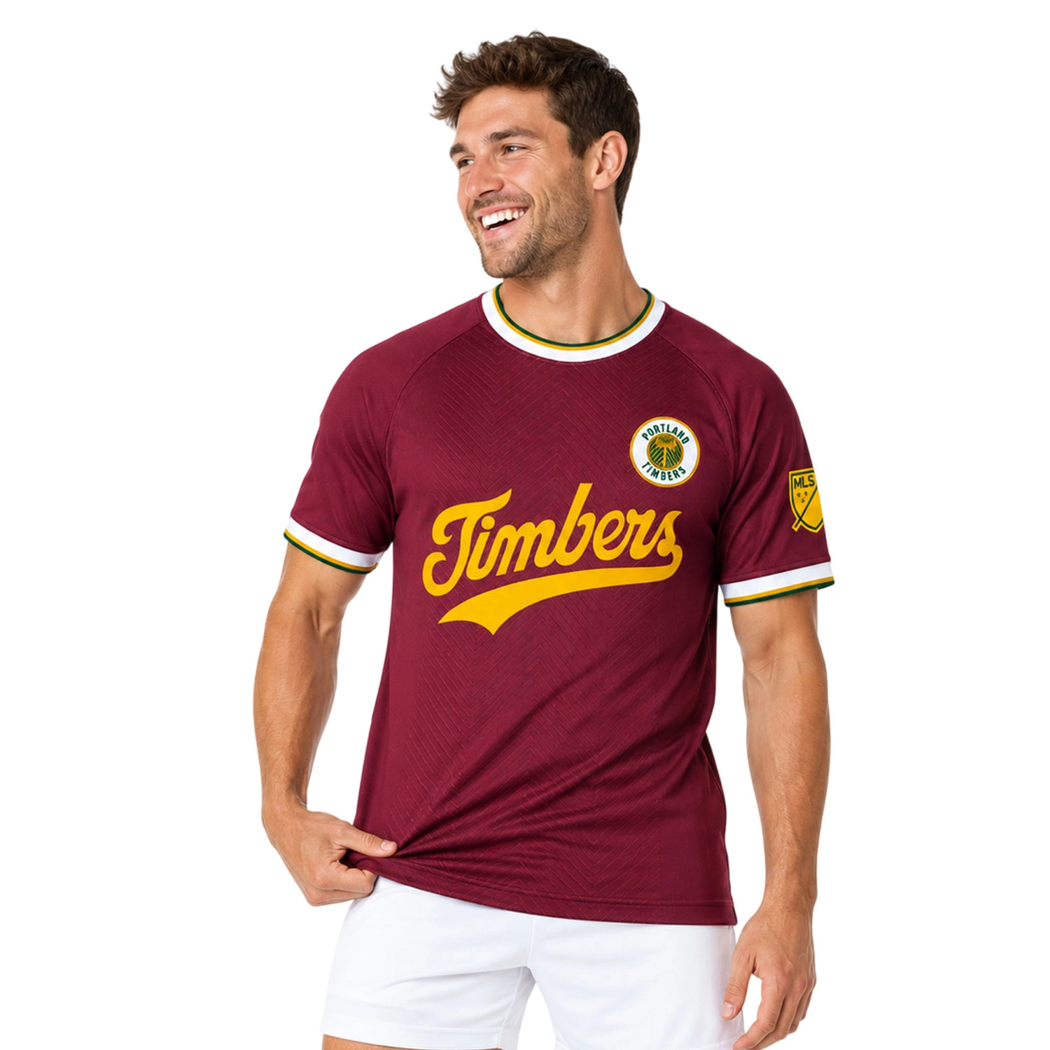 Portland Timbers Third Jersey Elite Retro Burgundy
