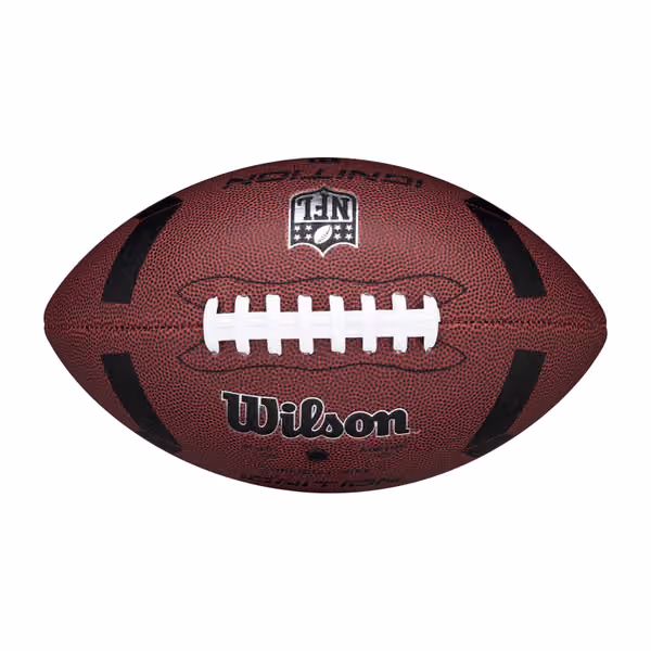 NFL Ignition Wilson Official Size Football Brown view 3