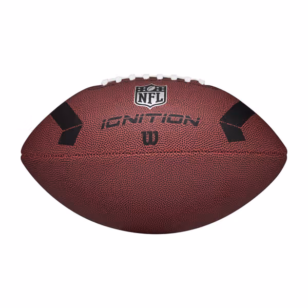 NFL Ignition Wilson Official Size Football Brown view 4