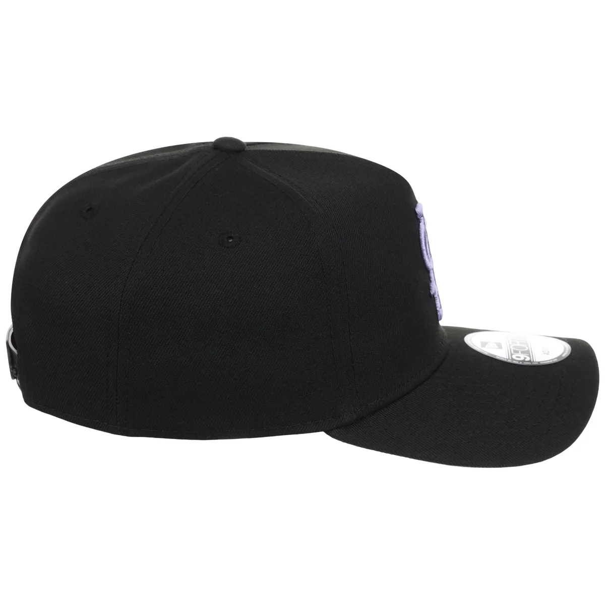 St. Louis Cardinals MLB Black x Lavender FASHION CORE New Era 9FORTY A-Frame detail view