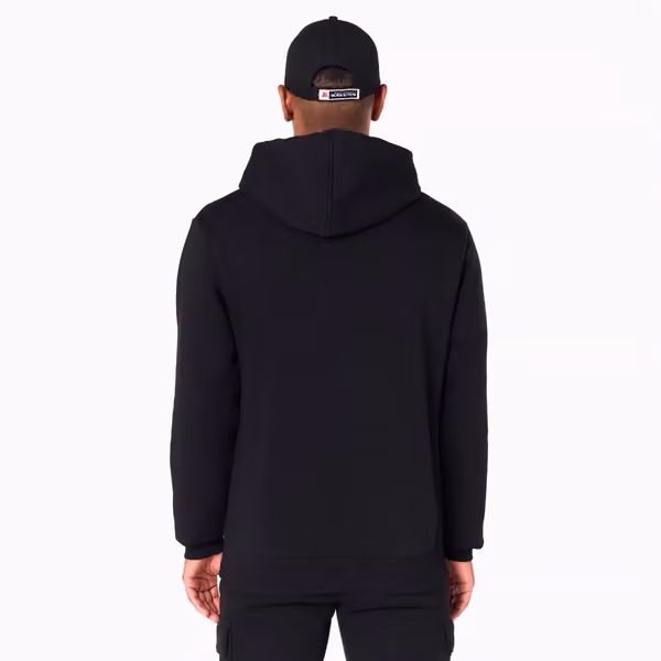 Baltimore Ravens Logo Hoodie NFL Sweatshirt Black view 2