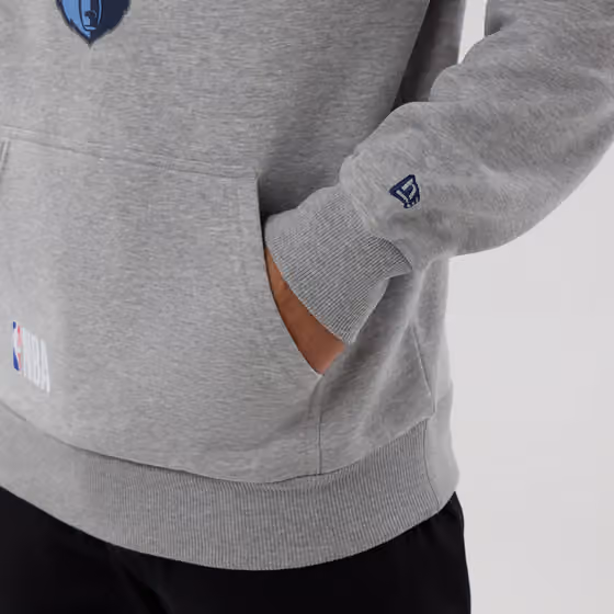 Memphis Grizzlies 2026 NBA Berlin Game Hoodie Gray view 5