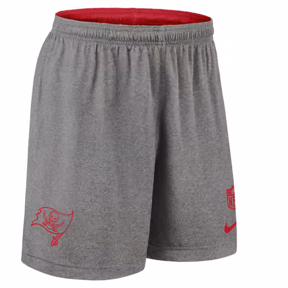 Kansas City Chiefs 2025 NFL Sideline Reversible Mesh Nike Dri-FIT Shorts Red view 4