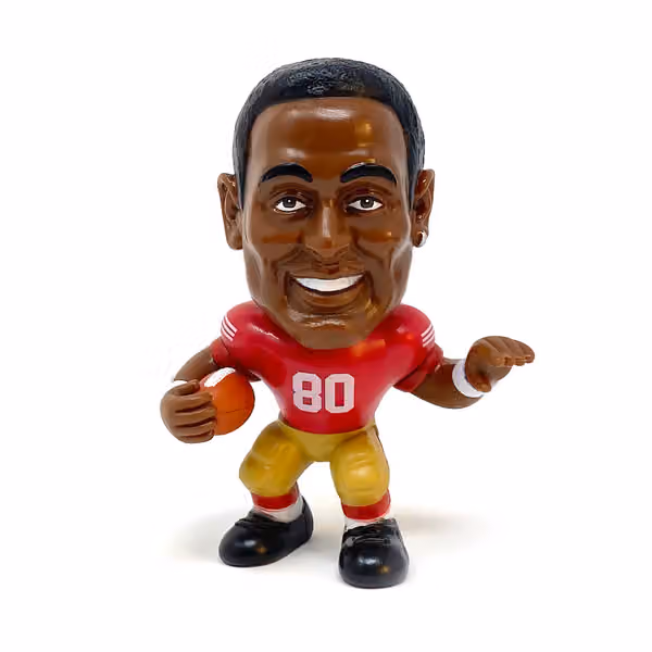 Jerry Rice San Francisco 49ers Big Shot Ballers Legends NFL Figure view 1