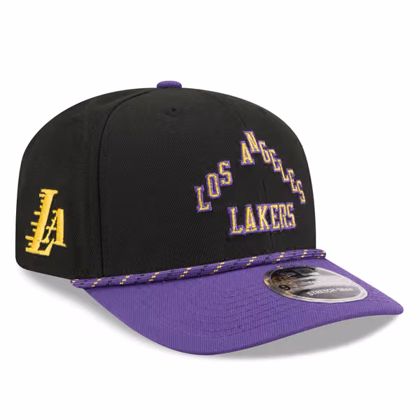 Los Angeles Lakers 2025-26 NBA City Edition 9SEVENTY Stretch-Snap Cap product photo