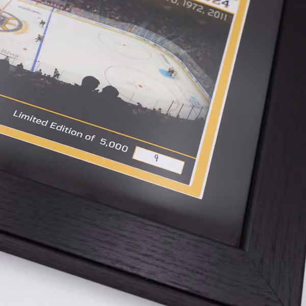 New York Rangers 6-Time Stanley Cup Champions Bronze Coin Framed NHL Photo view 3