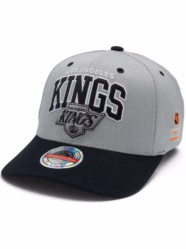 Los Angeles Kings Team Arch Classic Red Stretch-Snap NHL Cap Gray product photo