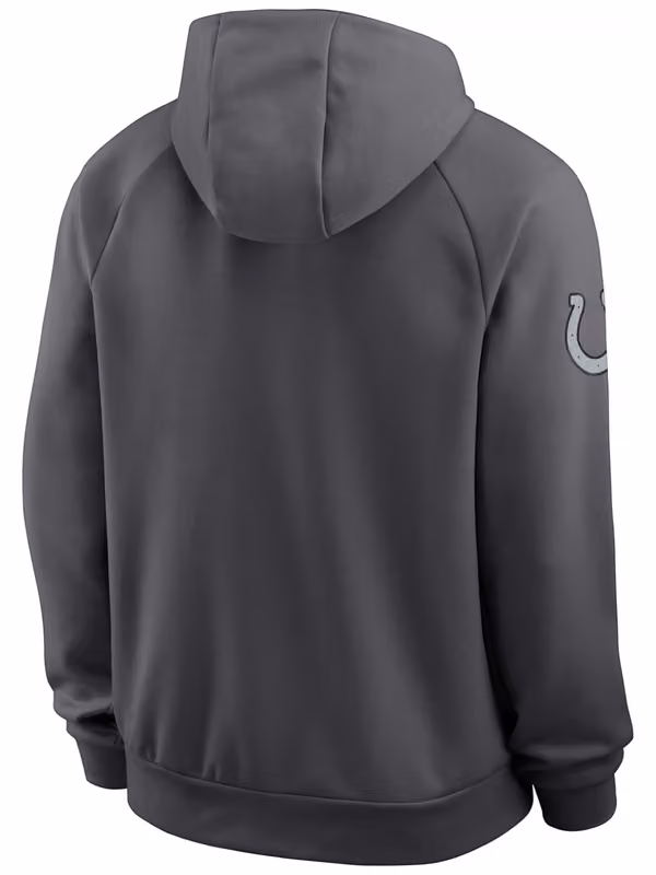 Indianapolis Colts 2026 NFL Rivalries Dri-FIT Pullover Hoodie Anthracite view 2