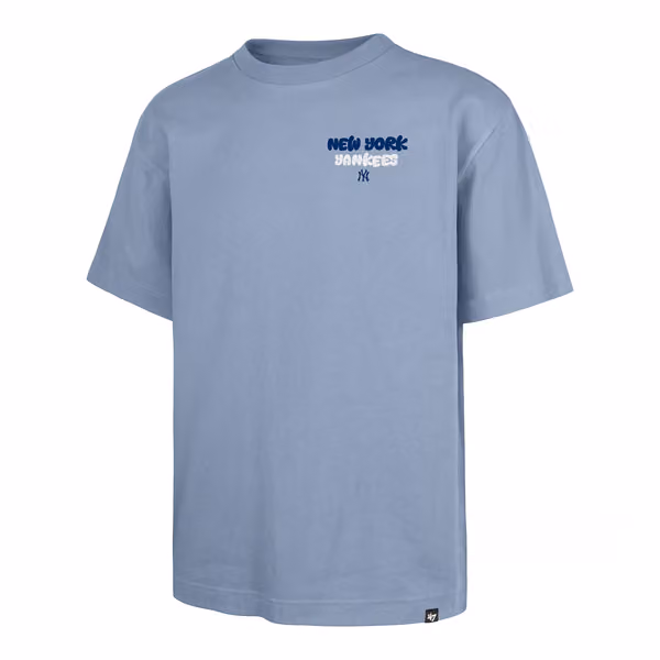 New York Yankees Coffee Cartoon '47 Foundation MLB T-Shirt Gray view 1