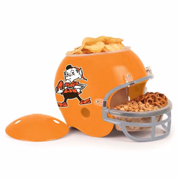 Cleveland Browns Football NFL Snack Helmet view 1