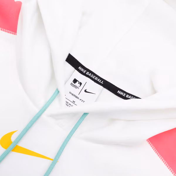 San Diego Padres 2025 City Connect MLB Authentic Therma Hoodie White view 4