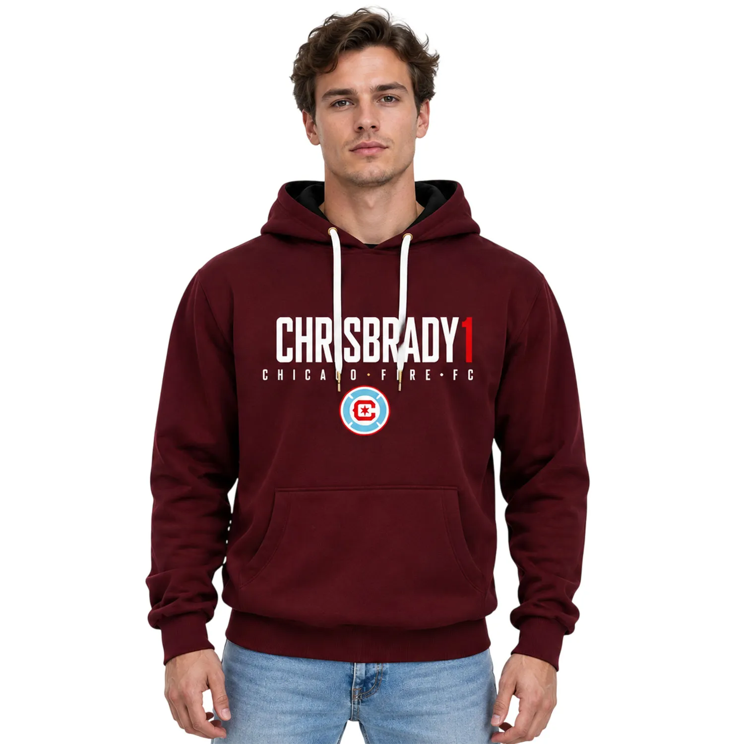 Chris Brady Chicago Fire Hoodie Elite Fan Gear Style