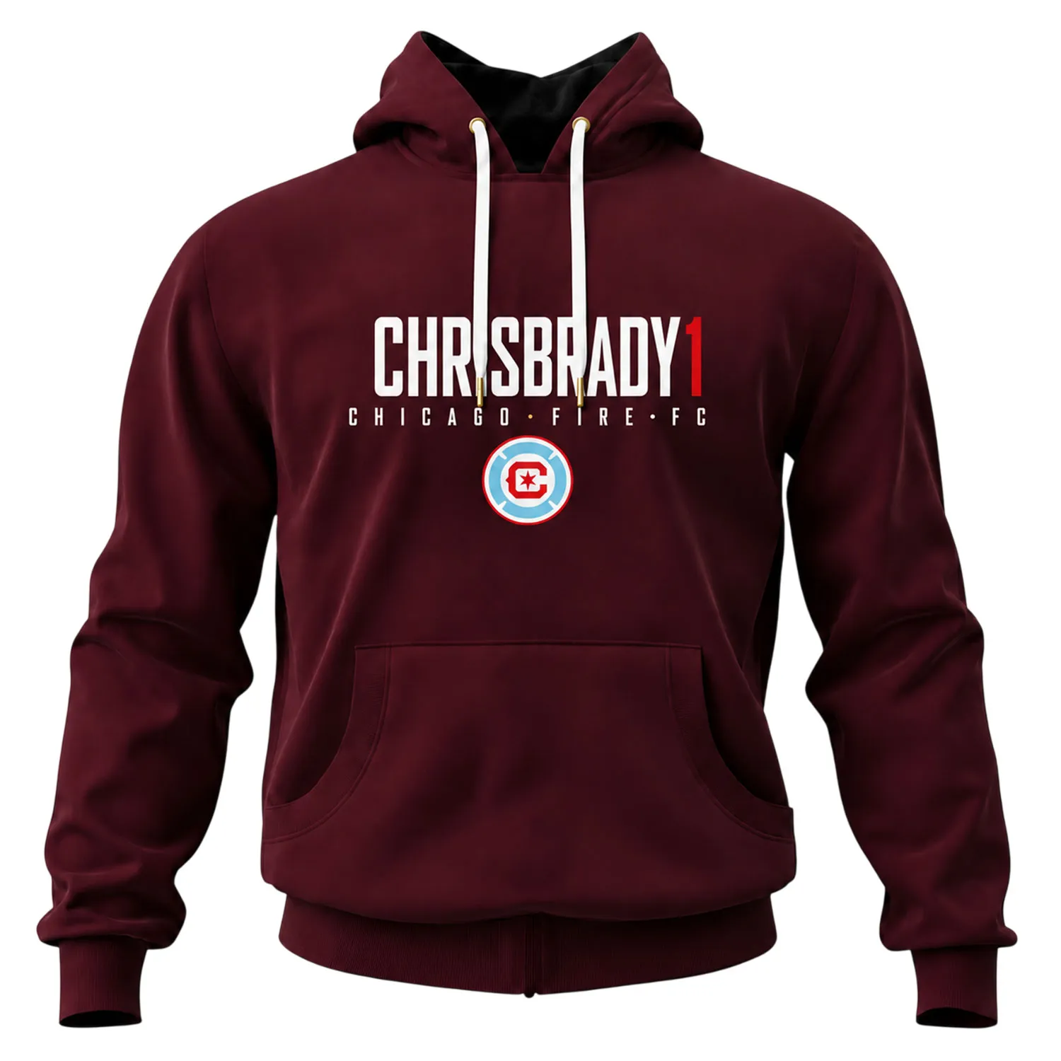 Chris Brady Chicago Fire Hoodie Elite Fan Gear Style