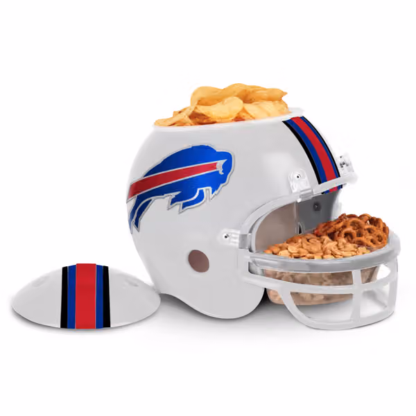 Buffalo Bills Football NFL Snack Helmet view 1